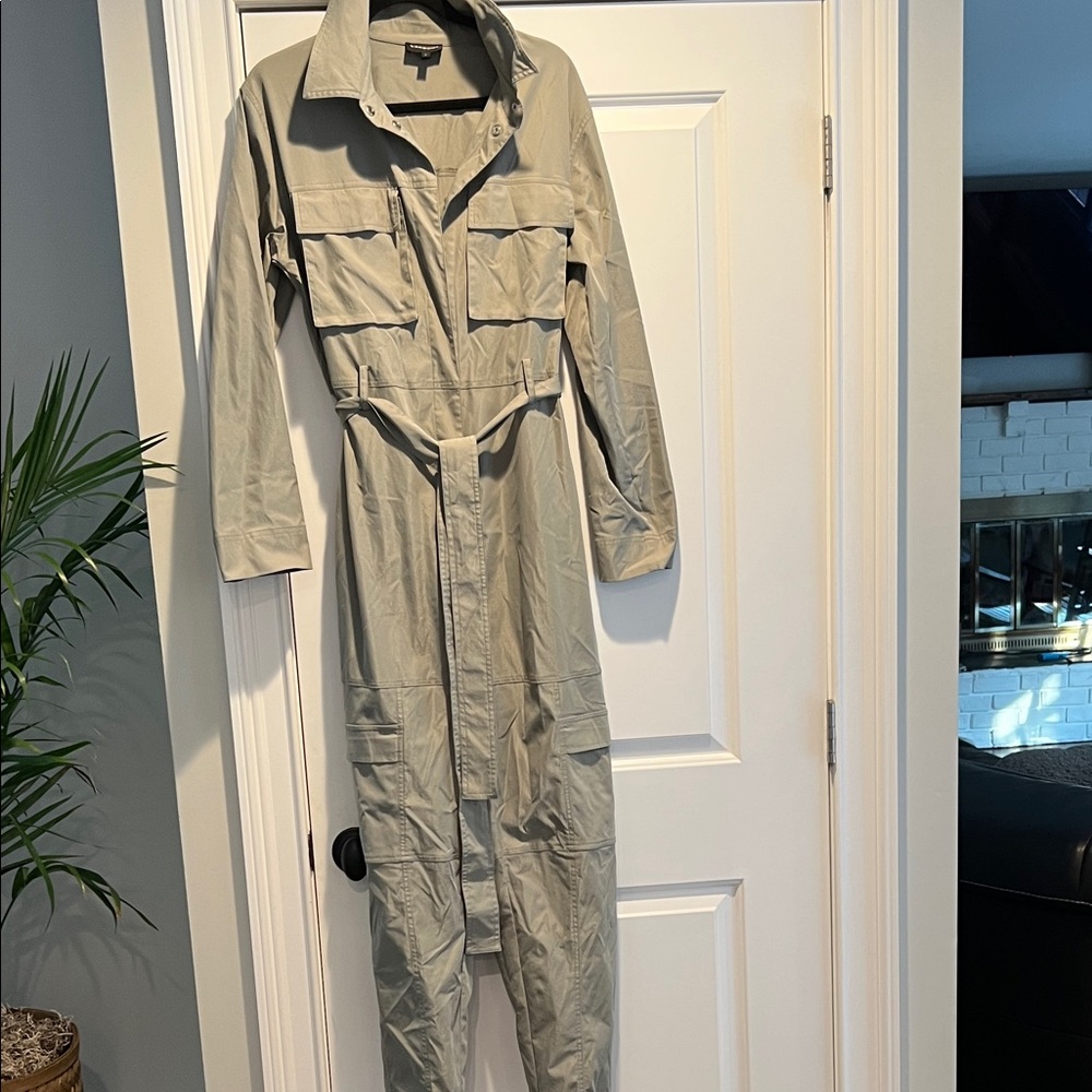 Carbon38 Khaki Jumpsuit